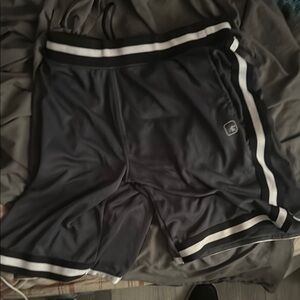 Men's Black Athletic Shorts